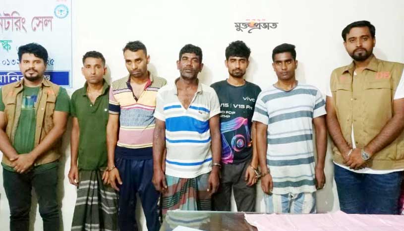 মানিকগঞ্জে ২৬ লক্ষ টাকার হেরোইনসহ ৫ জন গ্রেফতার