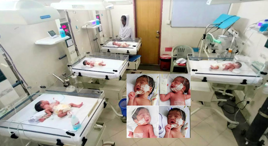মানিকগঞ্জে একসাথে চার সন্তানের জন্ম দিলেন এক প্রসূতি, পরিবারে উচ্ছ্বাস