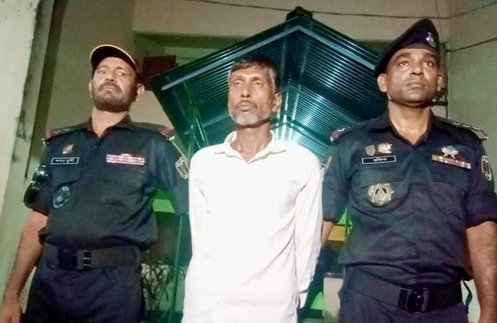 মাদারীপুরে স্ত্রী হত্যা মামলার পলাতক আসামি  গ্রেফতার