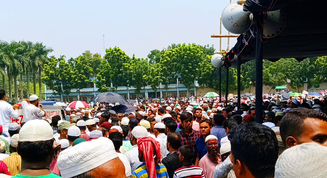 বর্ষীয়ান নেতার চির প্রস্থান
