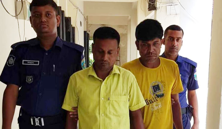 বদলগাছীতে ২২কেজি গাঁজাসহ ২জন মাদক কারবারি আটক