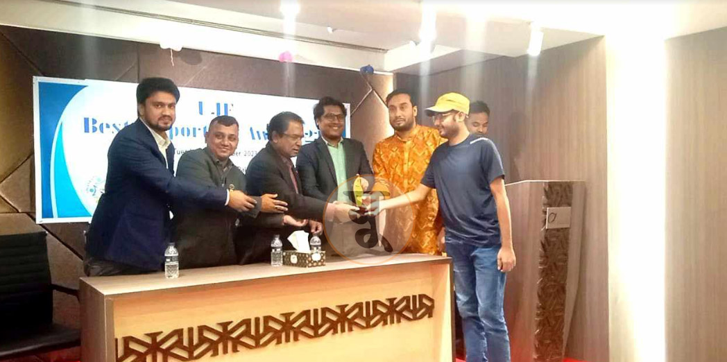 সাহসী ক্যাম্পাস প্রতিবেদক পুরষ্কার পেলেন বশেমুরবিপ্রবি'র আলিফ