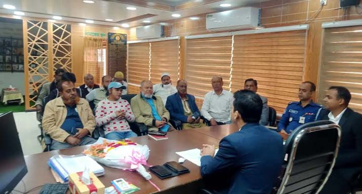 নাসিরনগরে উপজেলা নির্বাহী কর্মকর্তার মতবিনিময়