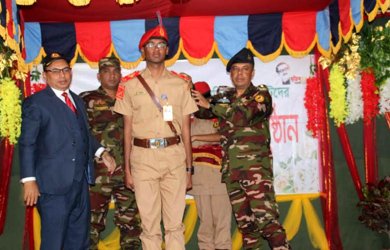 বিএনসিসি নোবিপ্রবি প্লাটুনের নতুন সিইউও ক্যাডেট সার্জেন্ট সাজিদ