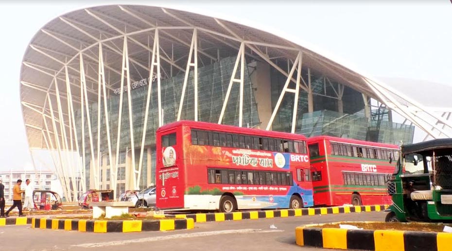 পর্যটন নগরে চালু হলো বিআরটিসির দ্বিতল সিটি বাস সার্ভিস