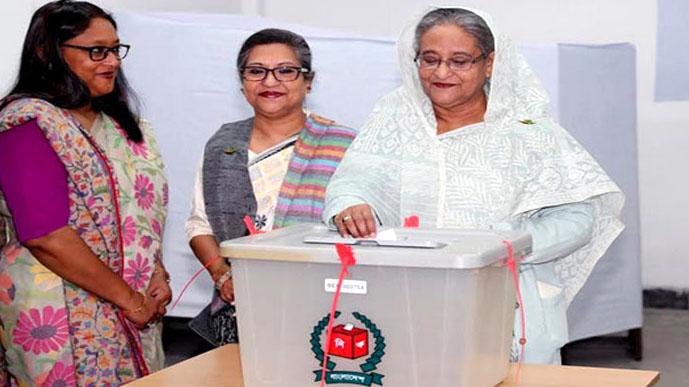 গোপালগঞ্জ-৩ আসনে শেখ হাসিনা ফের নির্বাচিত