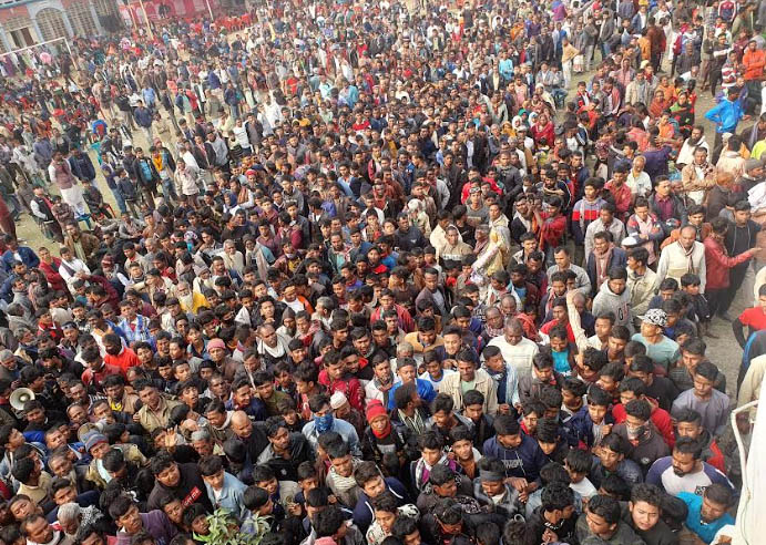 ভোটারদের ভালোবাসায় সিক্ত নওগাঁ-৩ আসনে নির্বাচিত সৌরেন