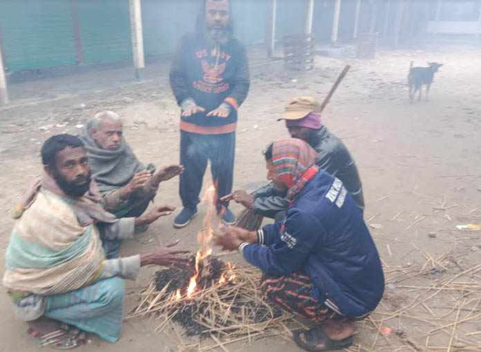 চিলমারীতে টানা শৈত্য প্রবাহে জনজীবন বিপর্যস্ত