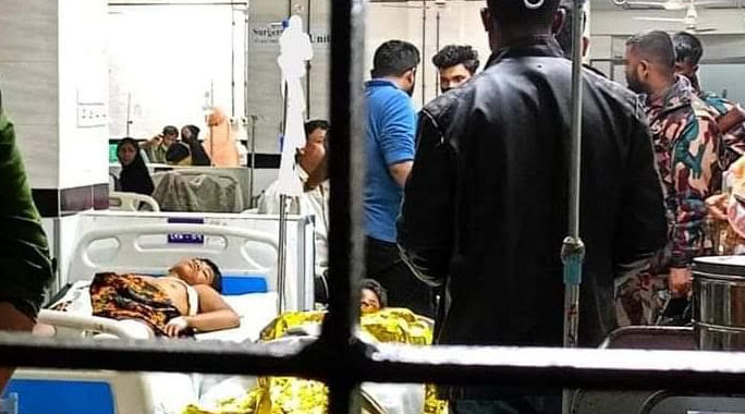 মিয়ানমার থেকে আসা আহত ৯ সীমান্তরক্ষীকে চিকিৎসা দেওয়া হচ্ছে