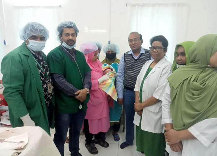 প্রতিষ্ঠার ৩৯ বছর পর বাগাতিপাড়া উপজেলা স্বাস্থ্য কমপ্লেক্সে প্রথম সিজারিয়ান অপারেশন