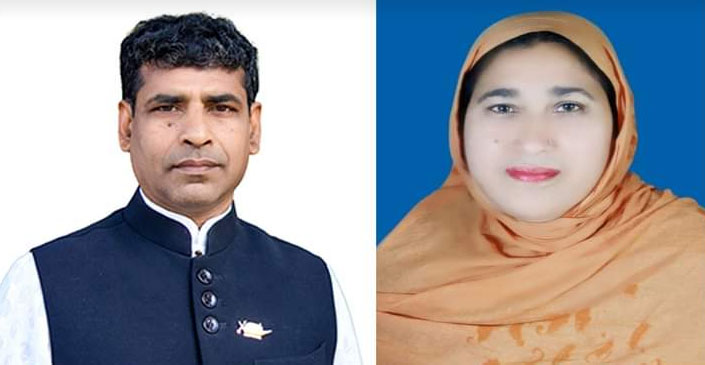 সাঘাটায় রোস্তম আলী ও রওশন আরা ভাইস চেয়ারম্যান নির্বাচিত