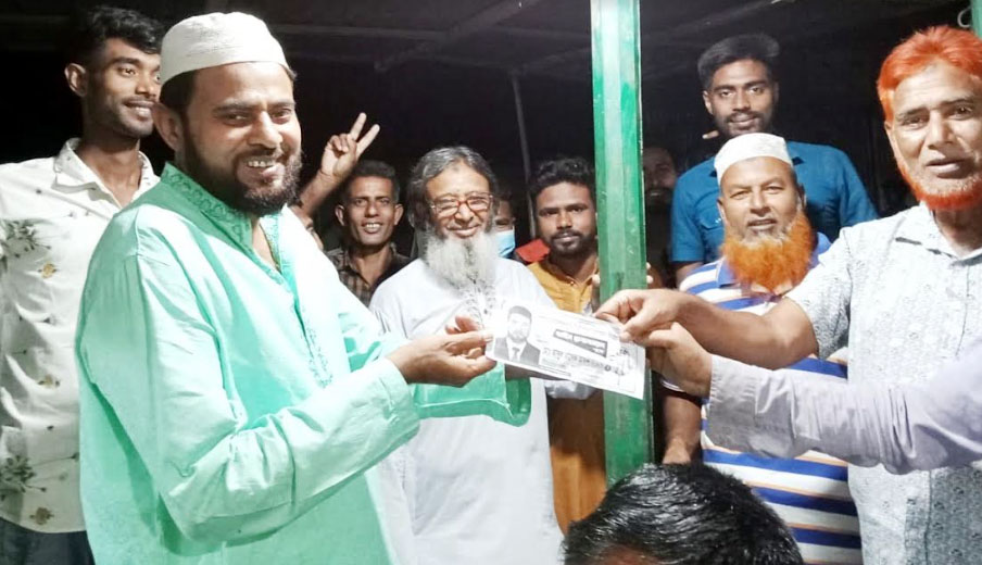 ইসলামপুরে ভাইস চেয়ারম্যান প্রার্থী আব্দুল খালেকর গণসংযোগ