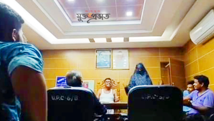 উপজেলা পরিষদে বাল্যবিবাহ দিলেন উপজেলা চেয়ারম্যান শামসুল আলম খাঁন