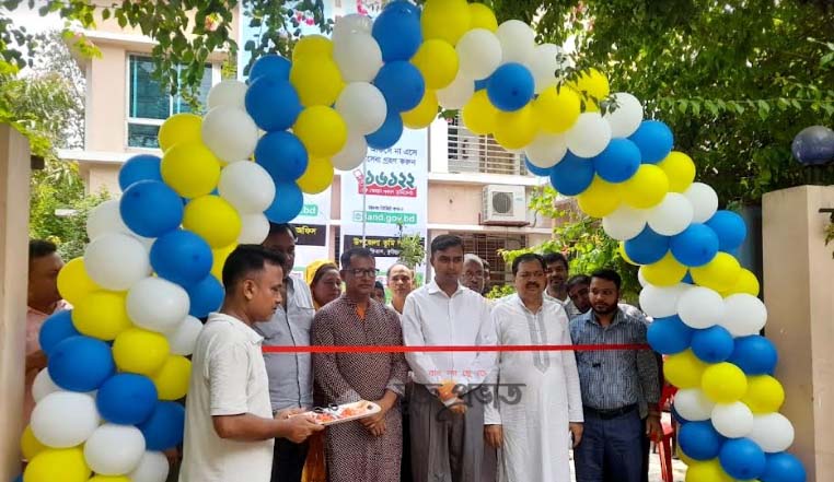 তিতাসে ভূমিসেবা সপ্তাহের উদ্বোধন