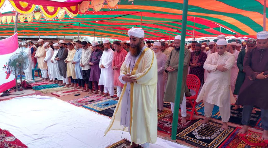 ঝালকাঠির ৯৬৫ ঈদগাহে ঈদুল আযহার নামাজ অনুষ্ঠিত