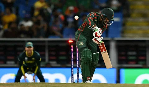 হার দিয়ে শুরু শান্তদের সুপার এইট