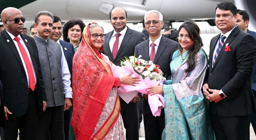 রাষ্ট্রিয় সফরে দিল্লি পৌঁছেছেন প্রধানমন্ত্রী