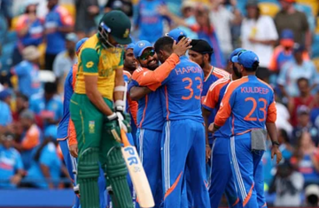 দক্ষিণ আফ্রিকাকে ৭ রানে হারিয়ে বিশ্ব চ্যাম্পিয়ন ভারত