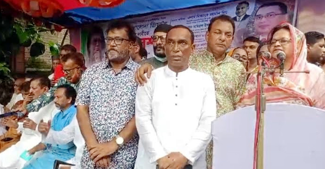 বেগম খালেদা জিয়ার নিঃশর্ত মুক্তির দাবিতে সিরাজগঞ্জে সমাবেশ অনুষ্ঠিত