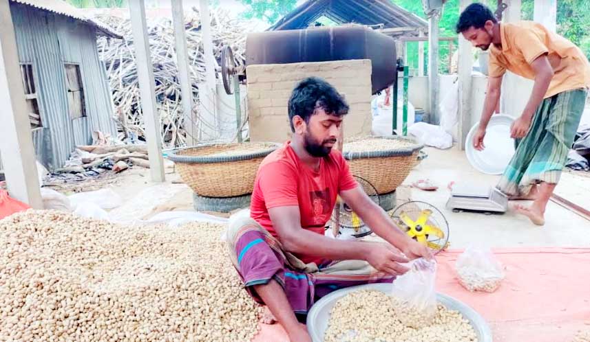 বাদাম বিক্রেতা থেকে সফল উদ্যোক্তা রাজু