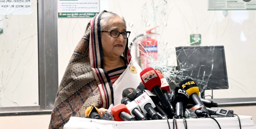 ধ্বংসকারীদের বিরুদ্ধে দেশবাসীকে রুখে দাঁড়াতে হবে: প্রধানমন্ত্রী