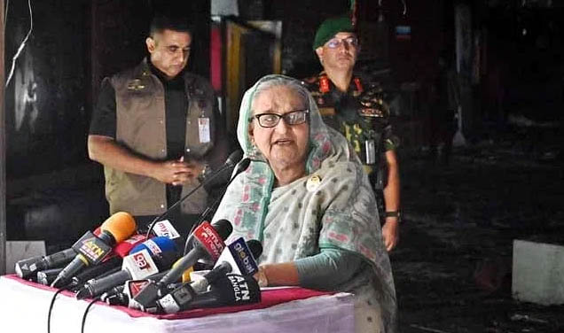 অপরাধীদের খুঁজে বের করে বিচারের মুখোমুখি করুন: প্রধানমন্ত্রী
