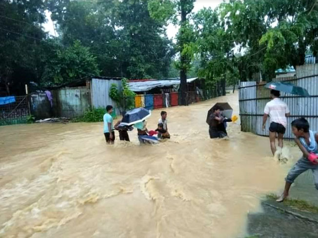 কক্সবাজারের ৭ উপজেলার ৩০০ গ্রাম প্লাবিত