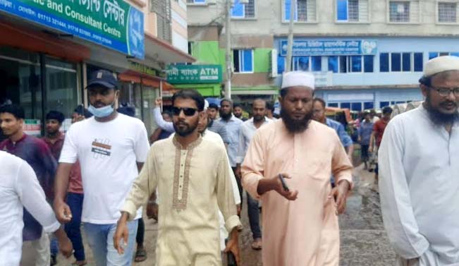 নাসিরনগরে ছাত্রশিবিরের আবস্থান কর্মসুচী পালিত 