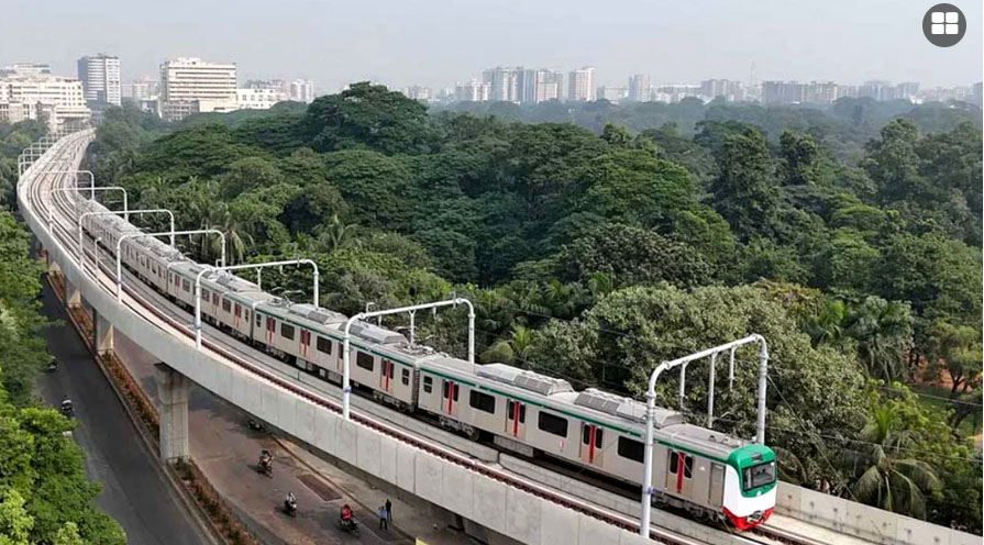 রবিবার থেকে নিয়মিত চলবে মেট্টোরেল