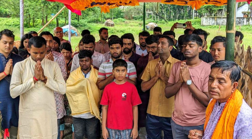 ইবিতে শ্রীকৃষ্ণের জন্মাষ্টমী পালিত