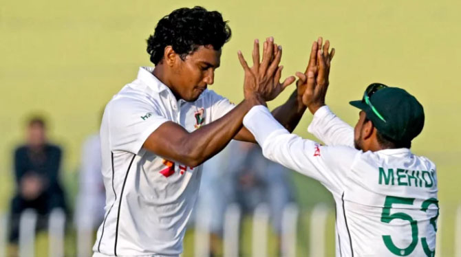 নাহিদ—হাসানে সর্বনাশ দেখলো পাকিস্তান