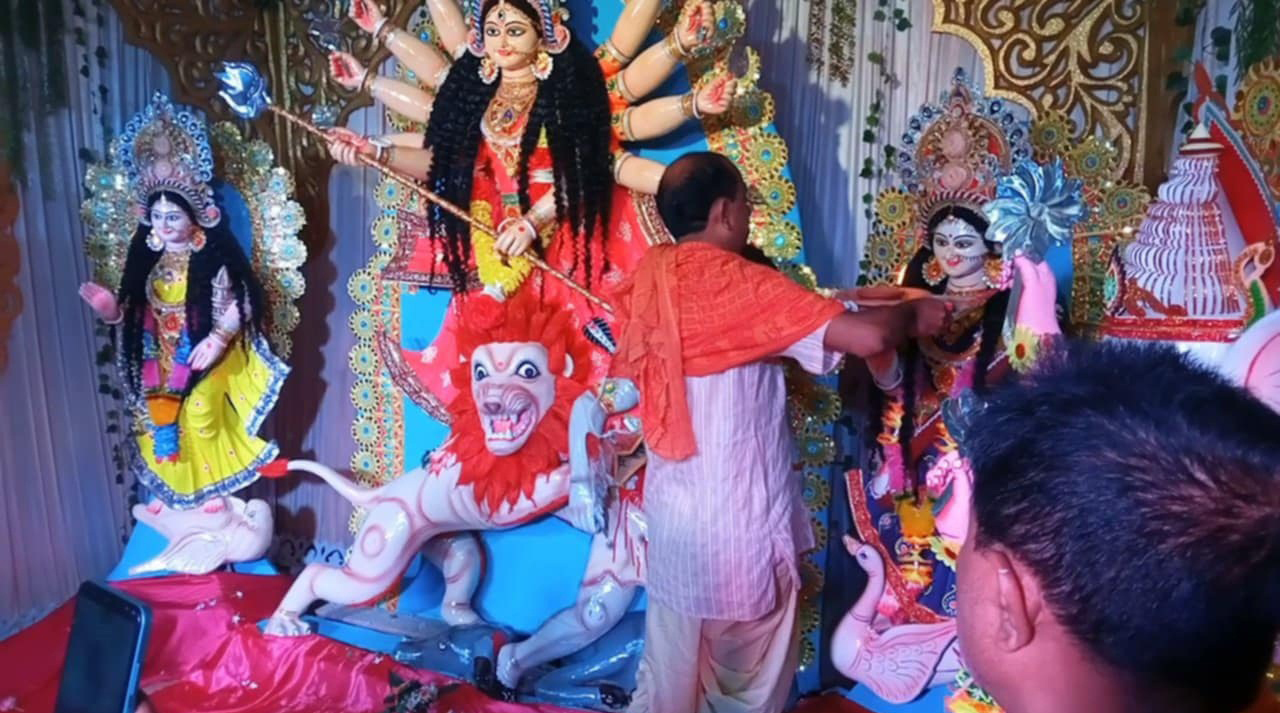 সিরাজগঞ্জে এবার পাঁচ‘শ মন্ডপে উঠেছে প্রতিমা