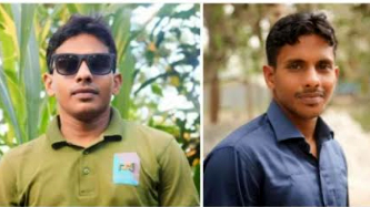বদলগাছী থানার অফিসার ইনচার্জ ও আসাদুজ্জামান ভুট্রুর