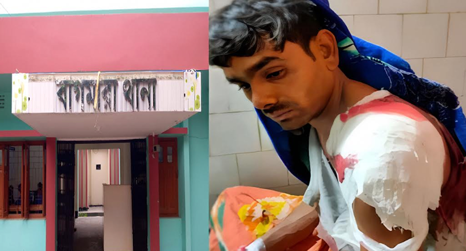 বাগমারায় যুবদল কর্মীকে কুপিয়েছে আওয়ামী লীগের ক্যাডাররা