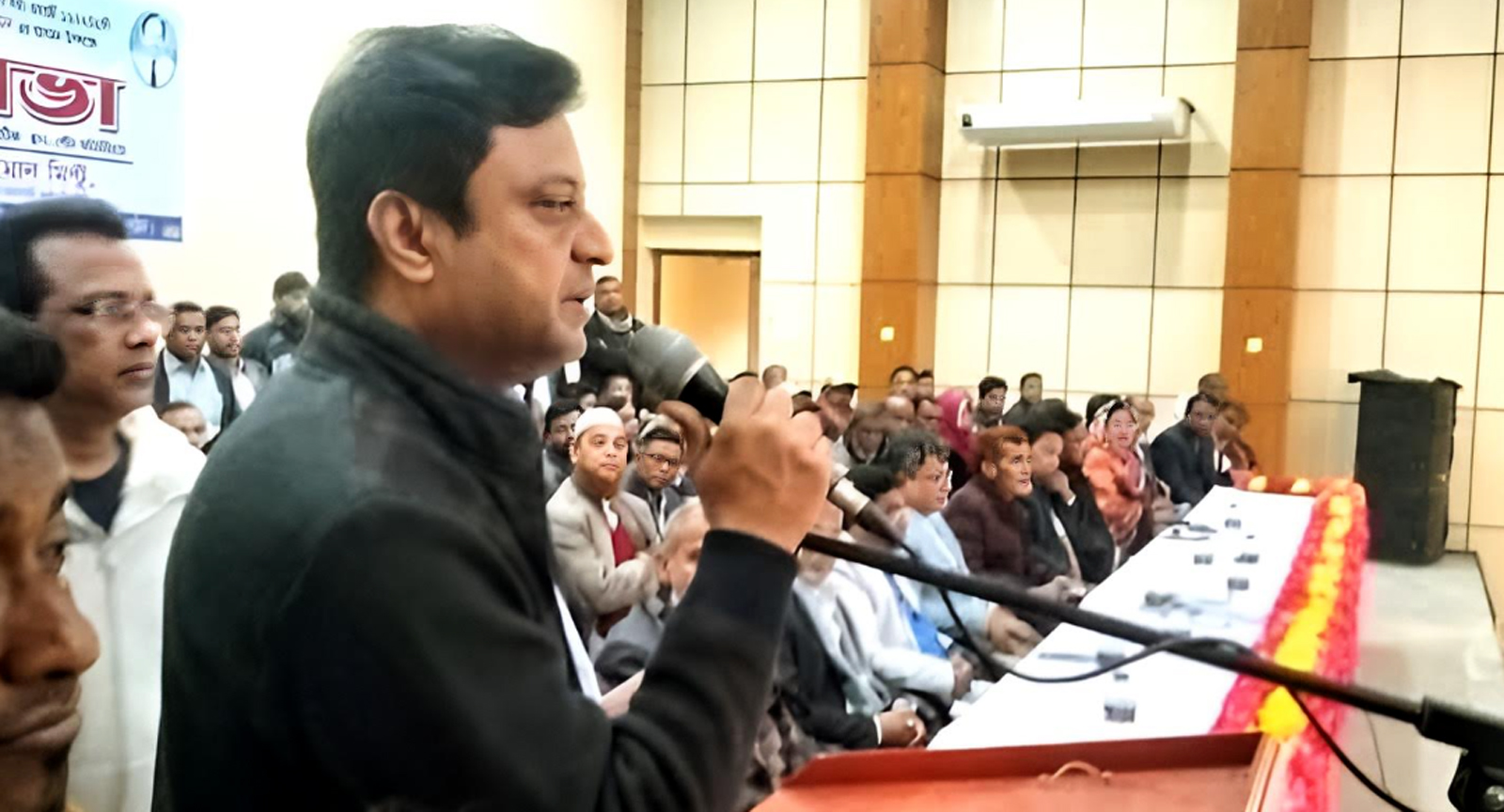 রুহুল করিব রিজভীর আগমন উপলক্ষে তাহেরপুরে প্রস্তুতি সভা