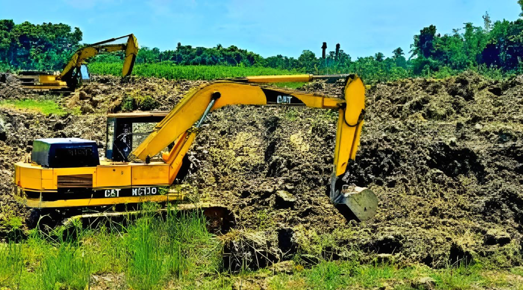 বাগমারায় পুকুর খনন বন্ধে কঠোর ইউএনও