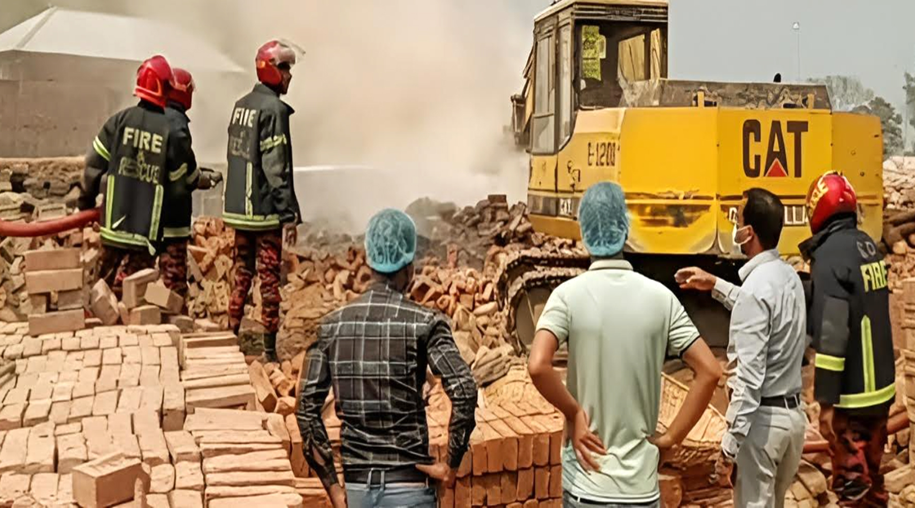 বাগমারায় ৪টি ইটভাটায় পরিবেশ অধিদপ্তরের উচ্ছেদ অভিযান