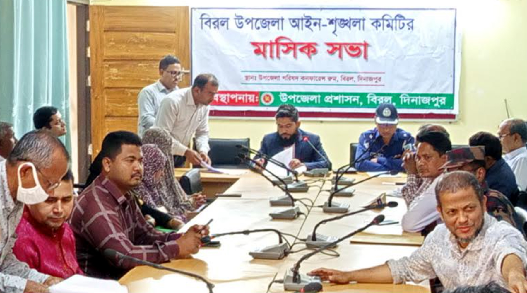 বিরলে মাসিক আইন-শৃঙ্খলা সভা অনুষ্ঠিত