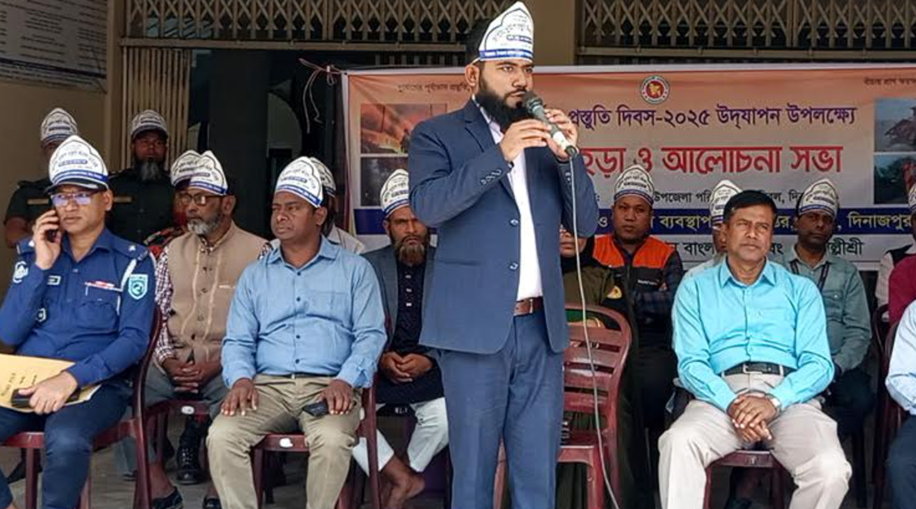 বিরলে জাতীয় দুর্যোগ প্রস্তুতি দিবস উদযাপন