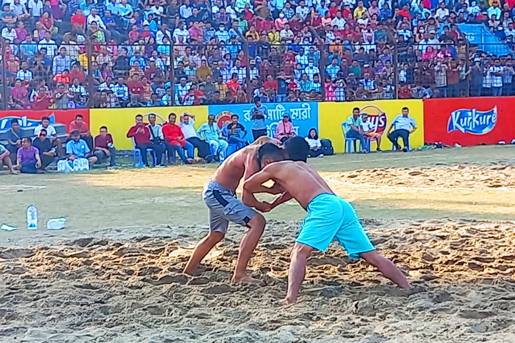 রাঙ্গামা‌টি‌তে অনুষ্ঠিত হলো ঐতিহ্যবাহী বলী খেলা