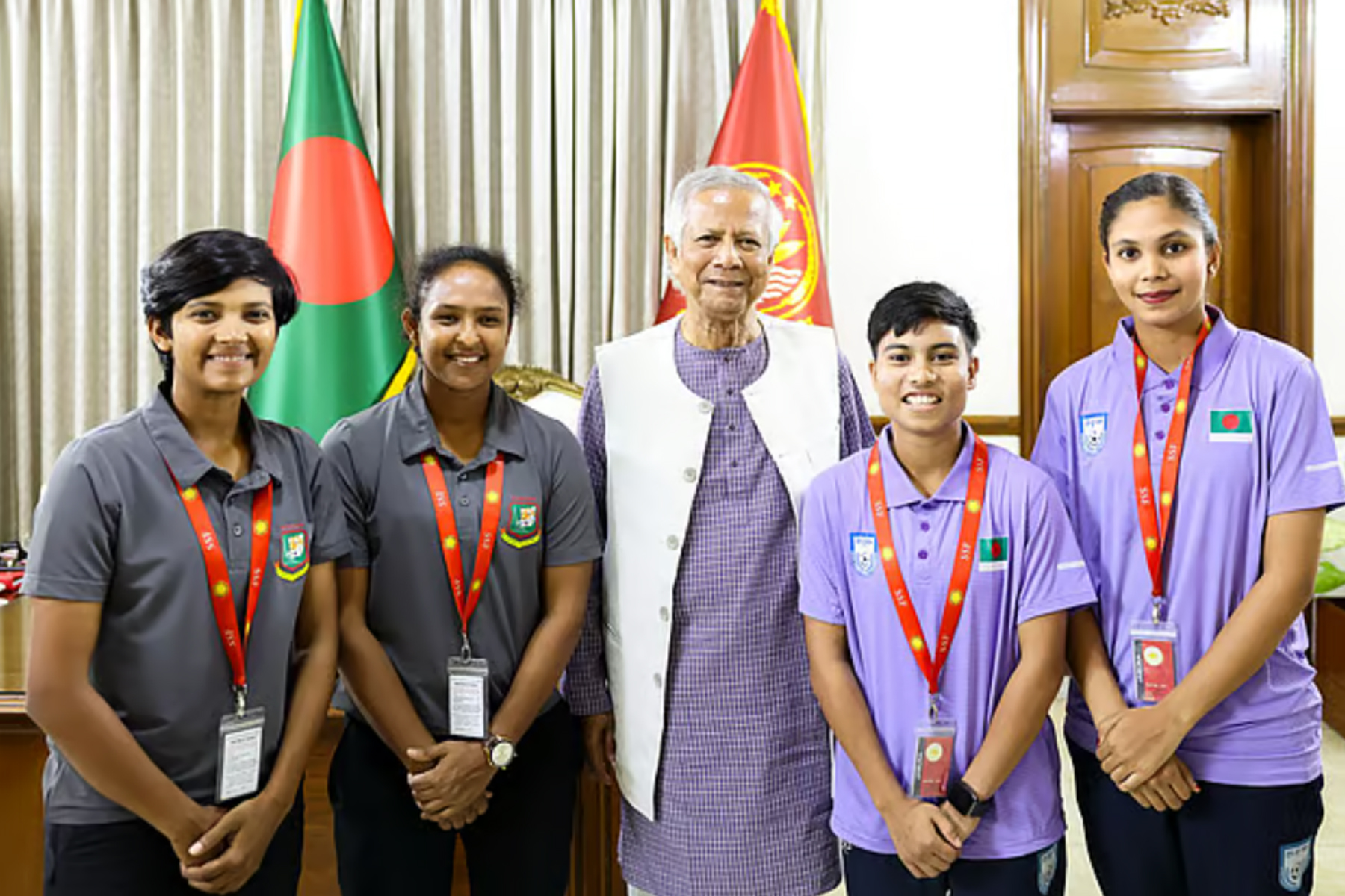 রাষ্টীয় সফরে প্রধান উপদেষ্টার সফরসঙ্গী হচ্ছেন চার নারী ক্রীড়াবিদ