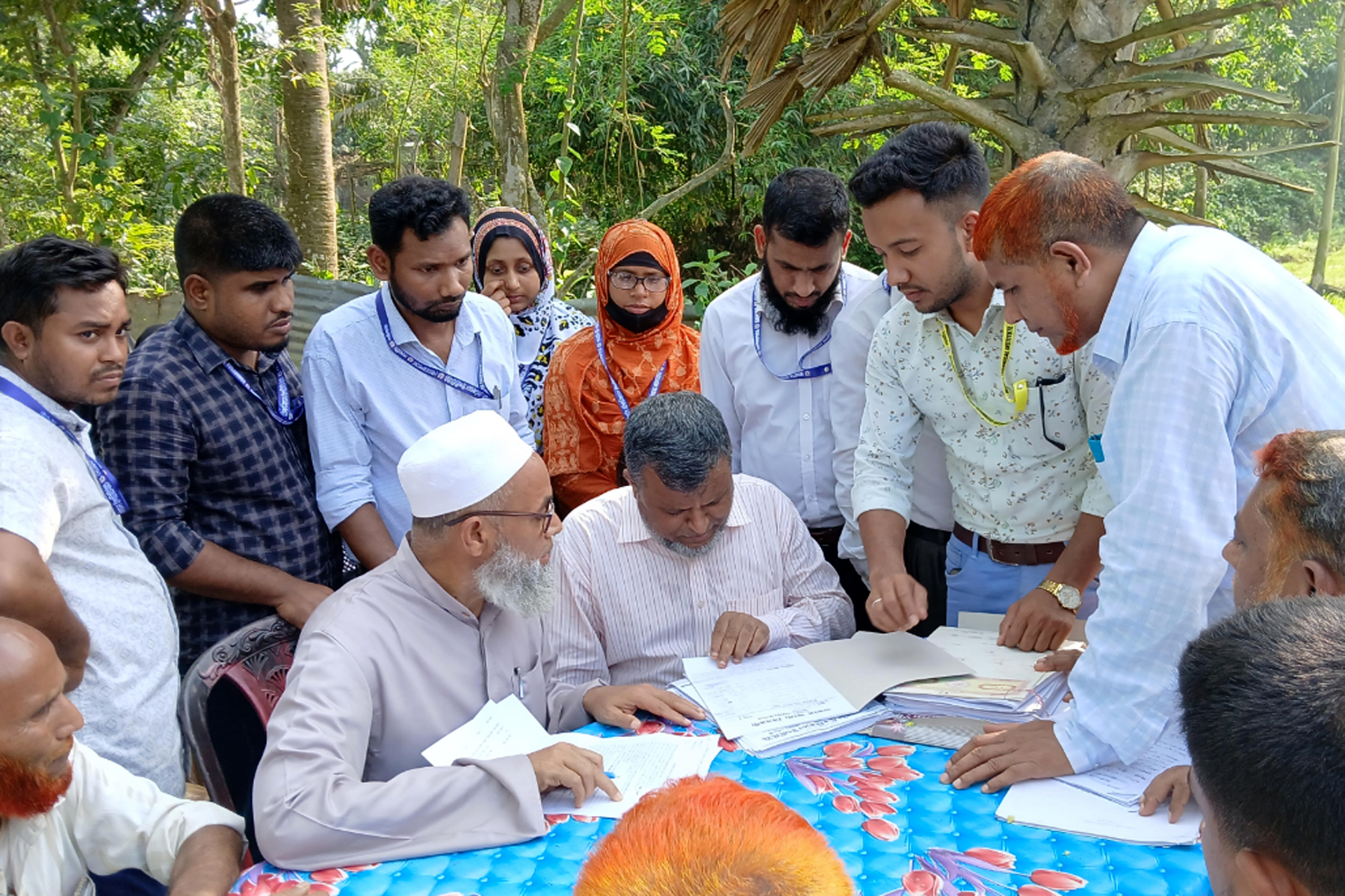 সাঘাটায় ওয়াকটা টেকনিক্যাল ইন্সটিটিউটের স্থান পরিদর্শন