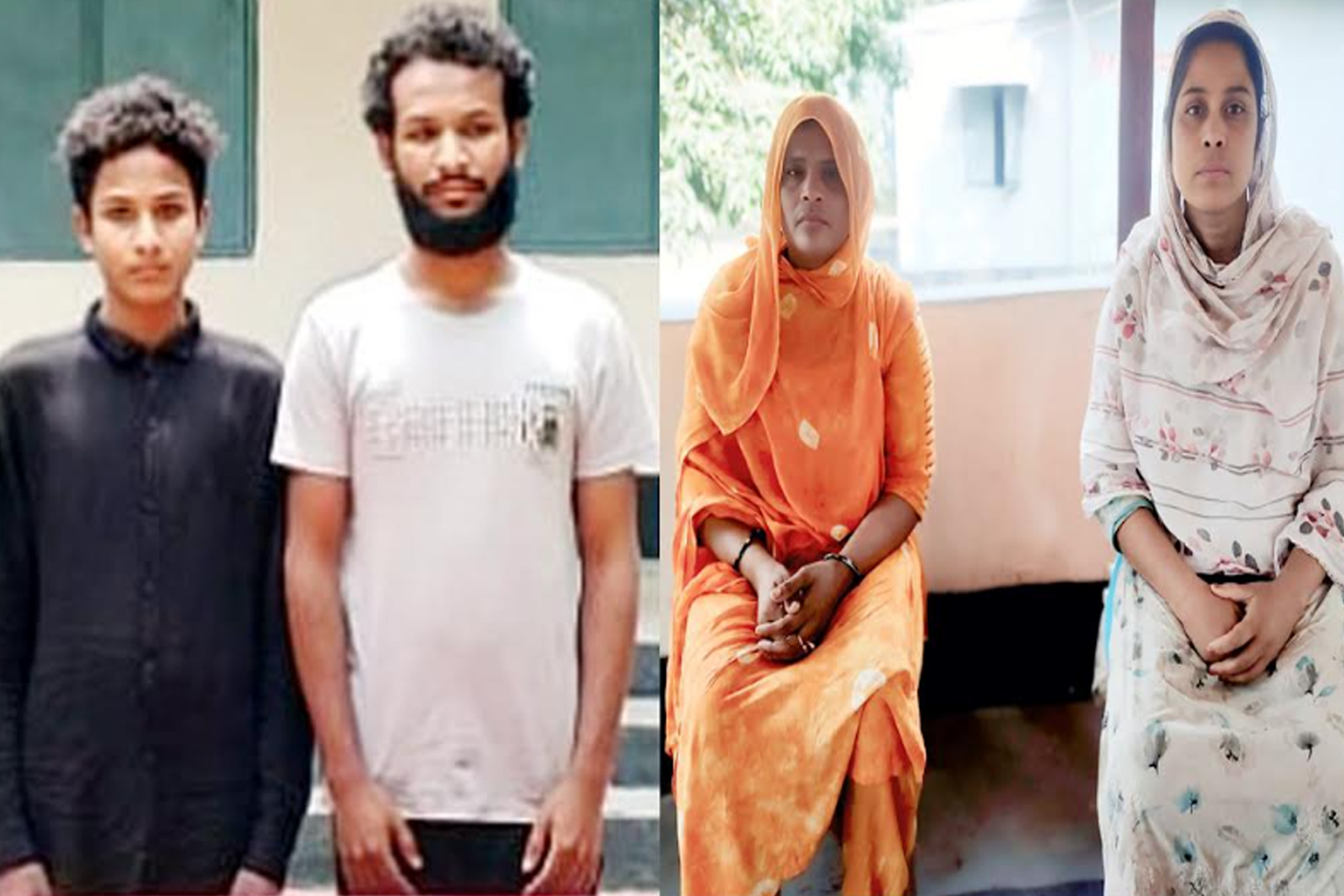 গভীর রাতে চার বাংলাদেশিকে ফেলে গেল বিএসএফ