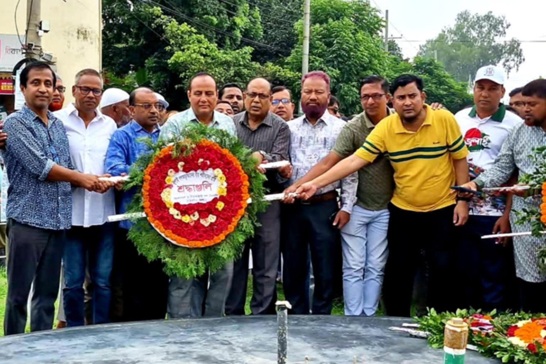ঠাকুরগাঁওয়ে জুলাই গণঅভ্যুত্থান দিবসে শ্রদ্ধা