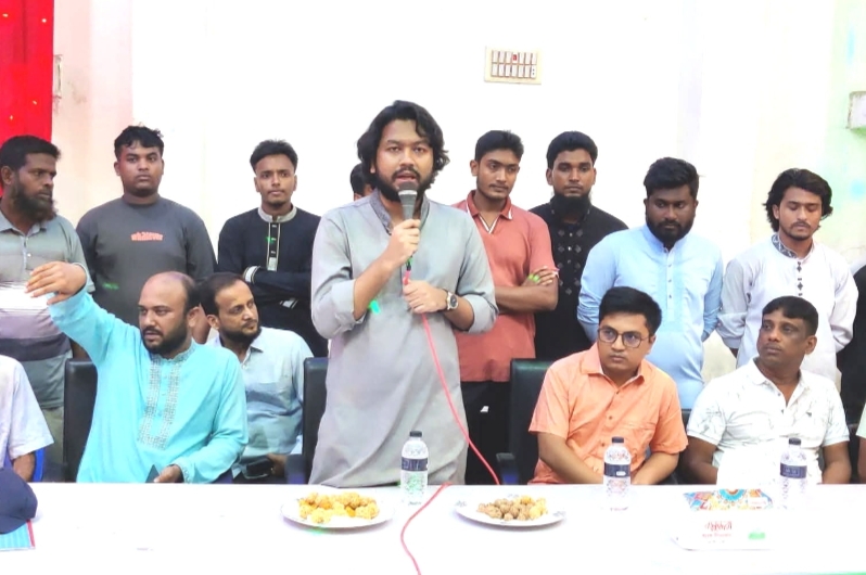 ভোটের জন্য নয়, সম্প্রীতির বার্তা নিয়ে এসেছি: এনসিপি নেতা সাইফ মোস্তাফিজ