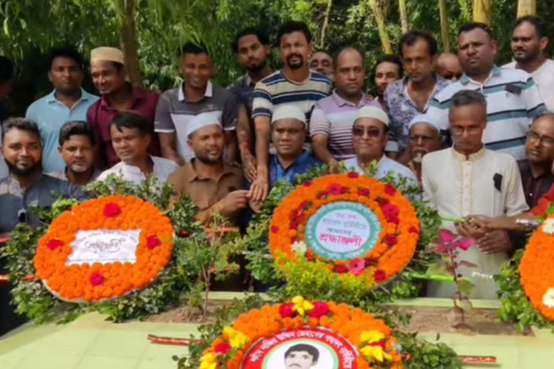 নিজ জন্মভূমিতে পালিত হলো শহীদ জেহাদ দিবস