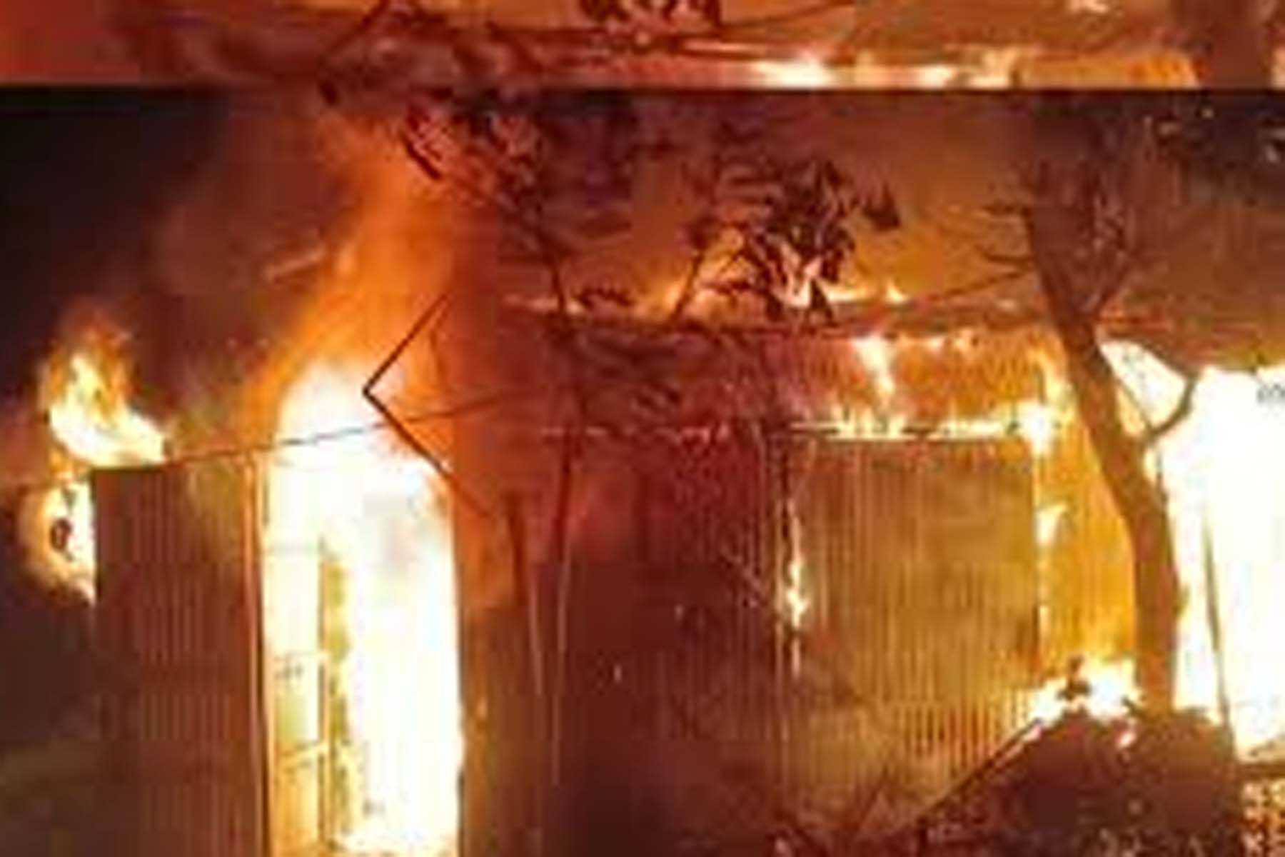 নাসিরনগরে বসতঘরে আগুন, নিয়ন্ত্রণে এলাবাবাসী