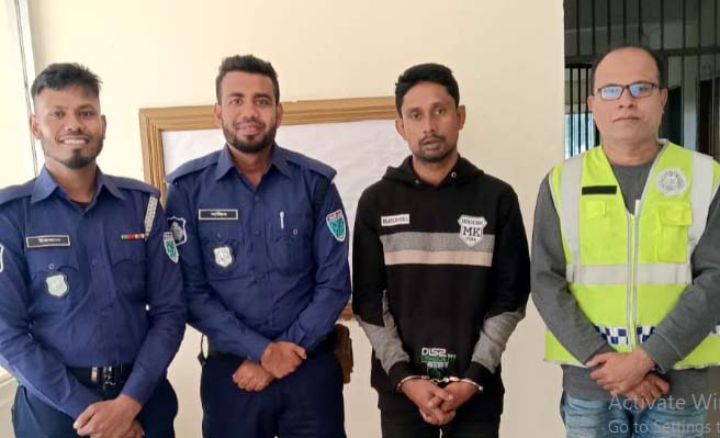 কমলগঞ্জে ১৪ বছরের সাজাপ্রাপ্ত আসামি গ্রেপ্তার