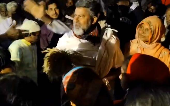 বিএনপি মনোনীত প্রার্থী ফজলে হুদা বাবুলের জনসংযোগ