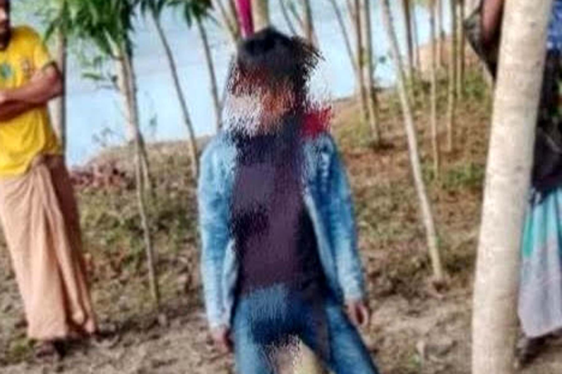 কমলগঞ্জে গাছের সাথে ঝুলন্ত যুবকের লাশ 